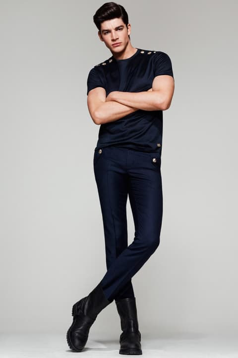 Versace Collection 2014 秋冬系列造型搭配 Lookbook