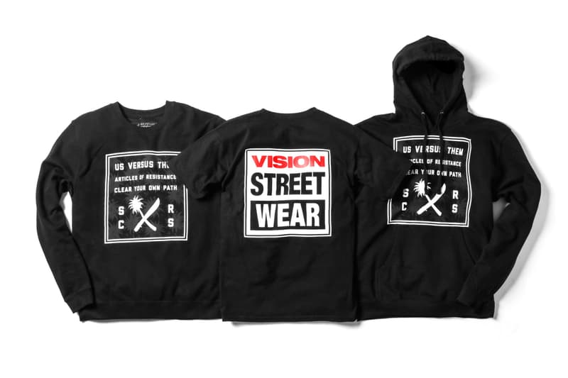 Vision Street Wear x Us Versus Them 2014 聯名系列