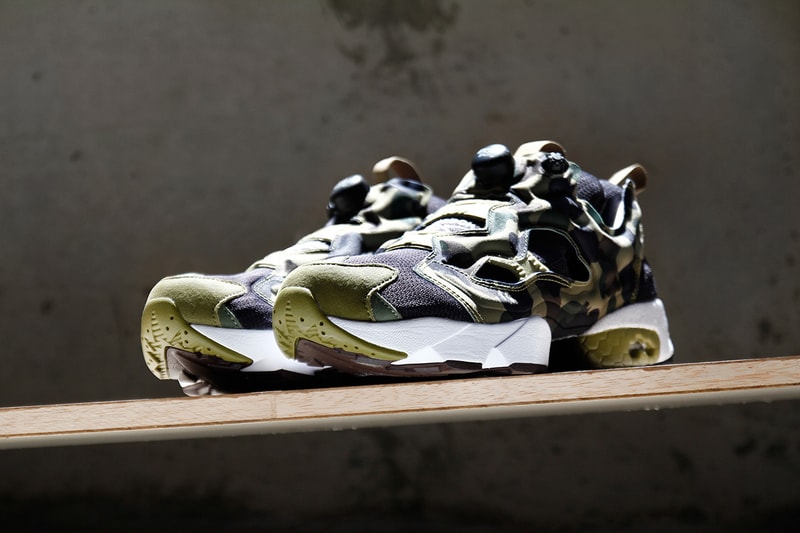 細覽 A Bathing Ape x mita sneakers x Reebok Instapump Fury OG 別注鞋款
