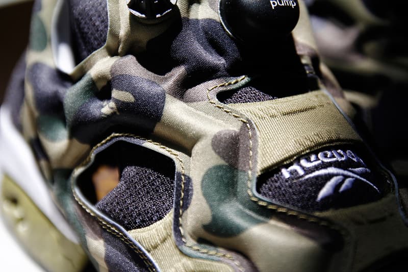 細覽 A Bathing Ape x mita sneakers x Reebok Instapump Fury OG 別注鞋款