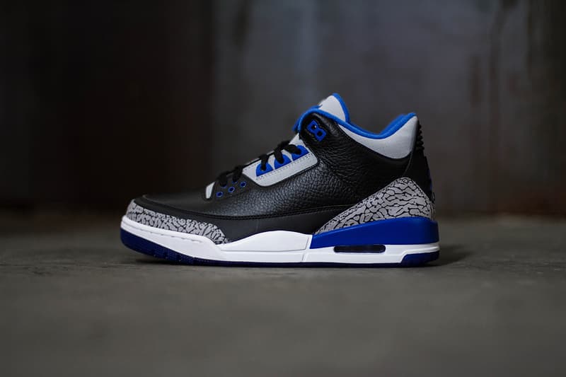 近賞 Air Jordan III Retro「Sport Blue」配色