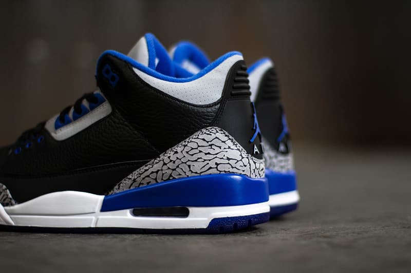 近賞 Air Jordan III Retro「Sport Blue」配色