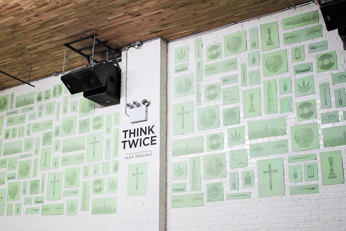 Alex Trochut「Think Twice」藝術展覽回顧 @ Kinfolk 94