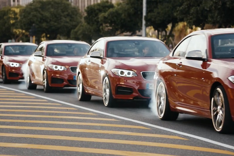 BMW 發佈 M235i 最新廣告「The Epic Driftmob」