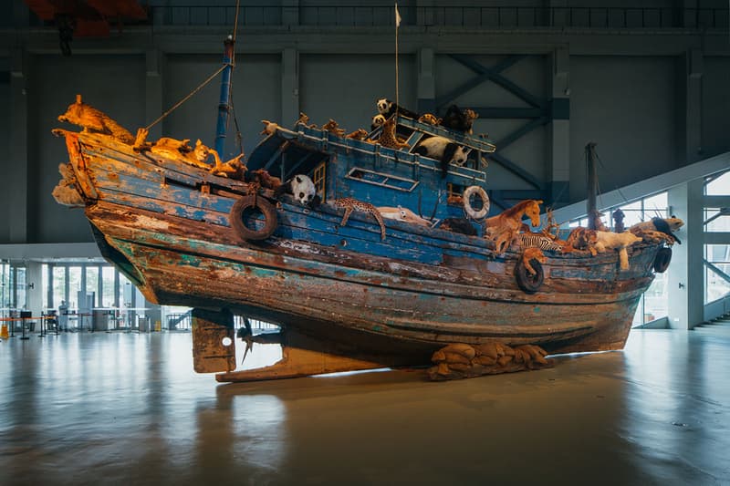 《蔡國強：九級浪》大型個人展覽 @ 上海當代藝術博物館