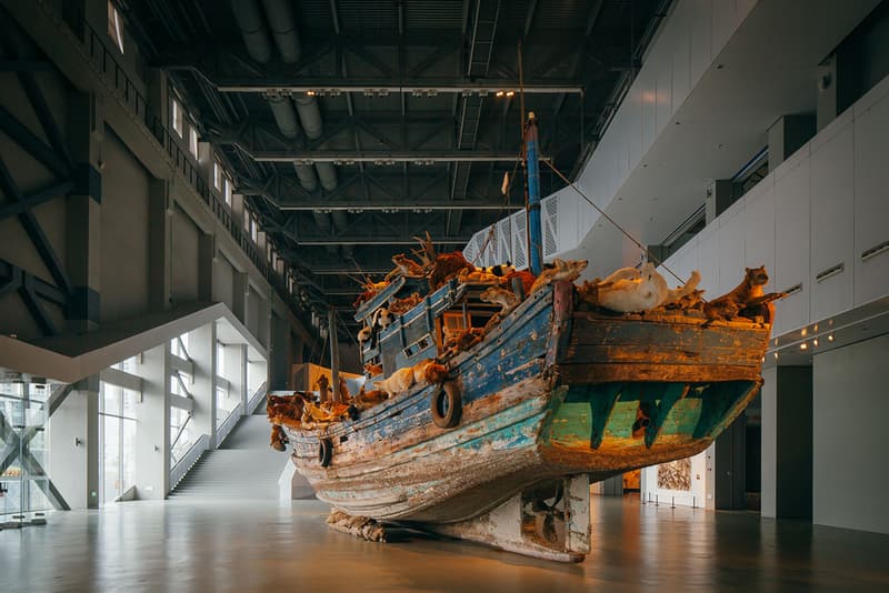 《蔡國強：九級浪》大型個人展覽 @ 上海當代藝術博物館