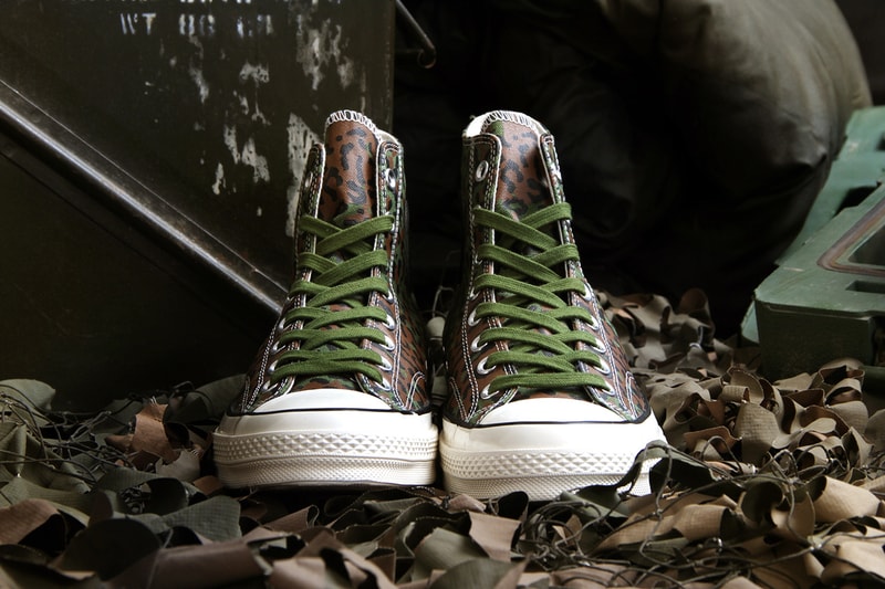 Concepts for Converse Chuck Taylor All Star 1970s「Zaire Leopard Camo」聯名鞋款