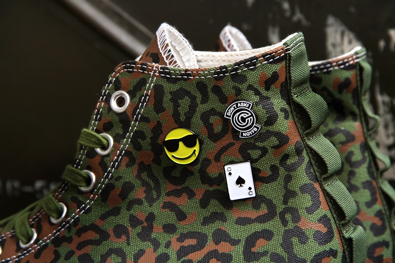 Concepts for Converse Chuck Taylor All Star 1970s「Zaire Leopard Camo」聯名鞋款