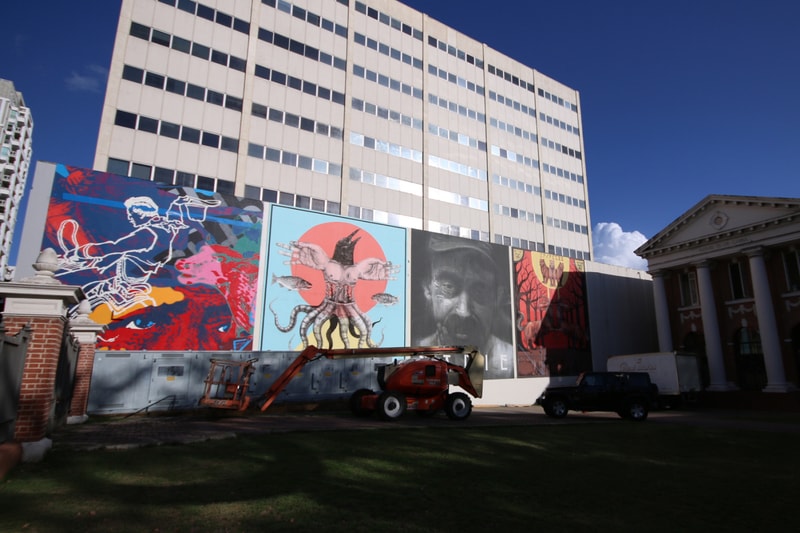 CYRCLE. 巨型壁畫作品「Struggle of Nations」 @ Museo de Arte Contemporaneo Puerto Rico