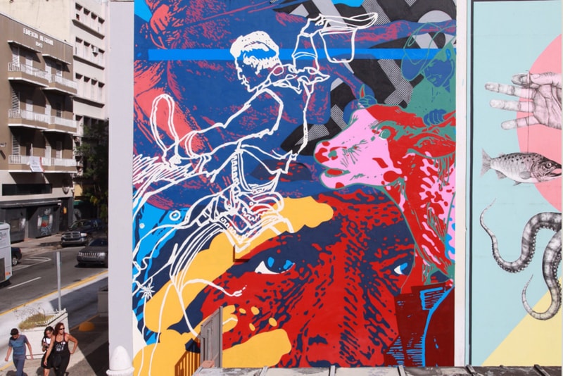 CYRCLE. 巨型壁畫作品「Struggle of Nations」 @ Museo de Arte Contemporaneo Puerto Rico
