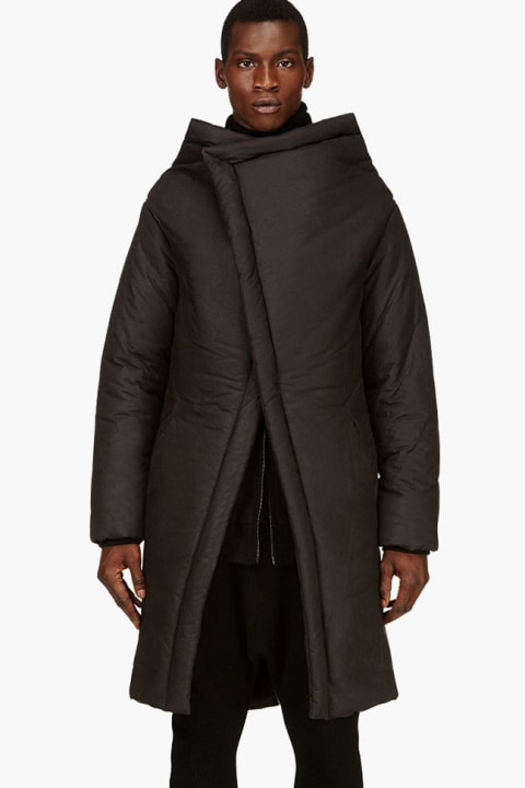 D.Gnak by Kang.D Layered Asymetrical Parka「Black」大衣
