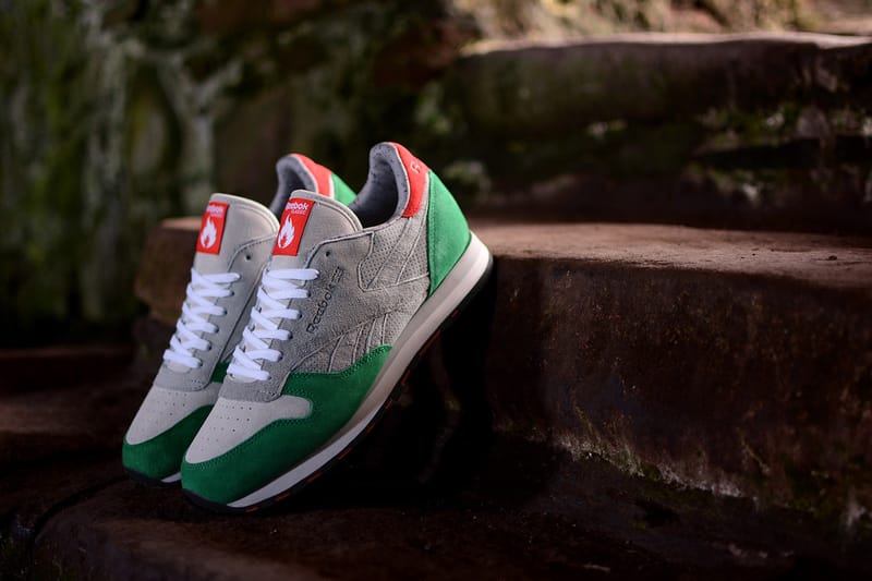 hanon x Reebok Classic Leather「3 Castles」聯名配色