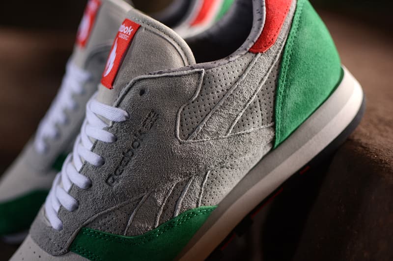 hanon x Reebok Classic Leather「3 Castles」聯名配色