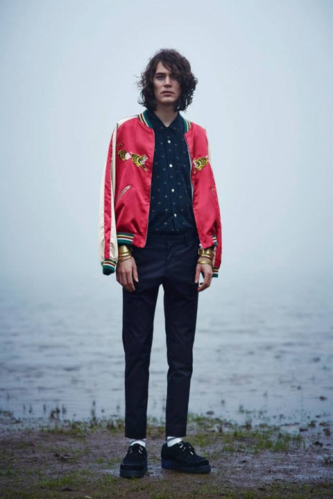 JohnUNDERCOVER 2015 春夏系列造型搭配 Lookbook