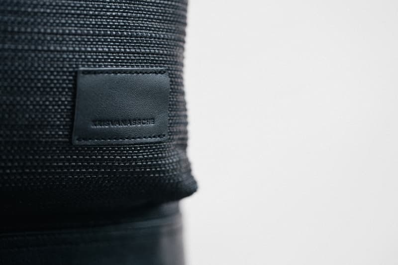 KRISVANASSCHE 2014 秋冬 Basket Weave 背包系列