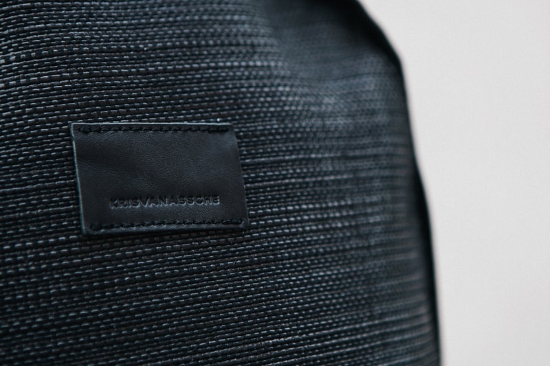 KRISVANASSCHE 2014 秋冬 Basket Weave 背包系列