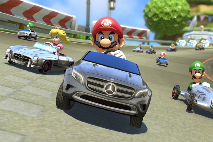 賽車遊戲《Mario Kart 8》提供 Mercedes-Benz 座駕之選