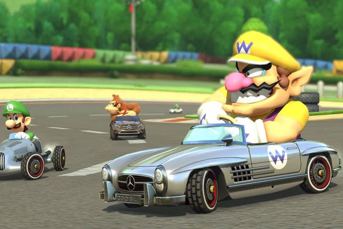 賽車遊戲《Mario Kart 8》提供 Mercedes-Benz 座駕之選