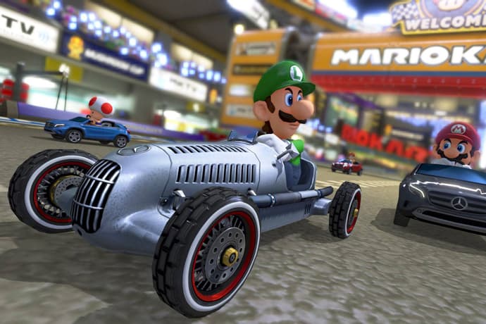 賽車遊戲《Mario Kart 8》提供 Mercedes-Benz 座駕之選