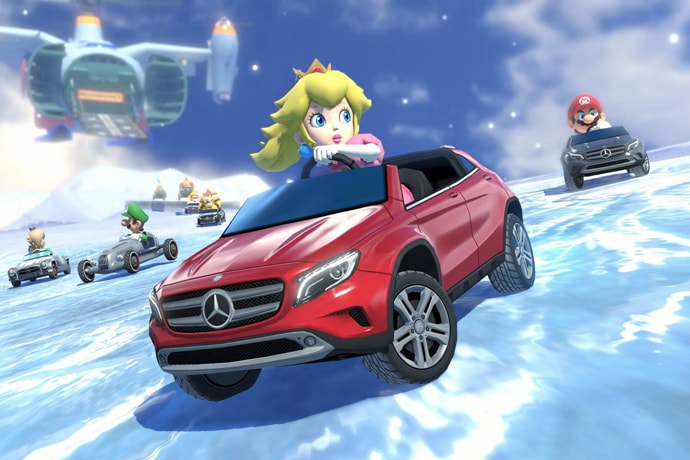 賽車遊戲《Mario Kart 8》提供 Mercedes-Benz 座駕之選
