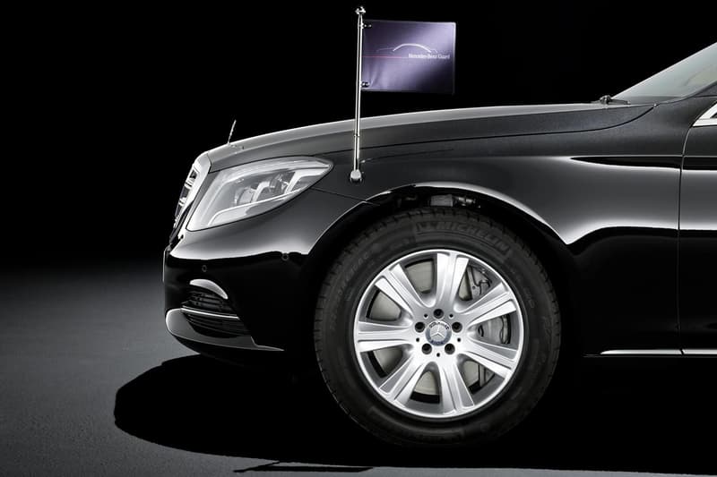 Mercedes-Benz 發佈全新 S600 Guard 防彈車款