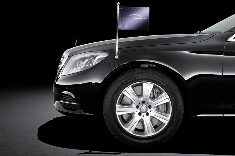 Mercedes-Benz 發佈全新 S600 Guard 防彈車款