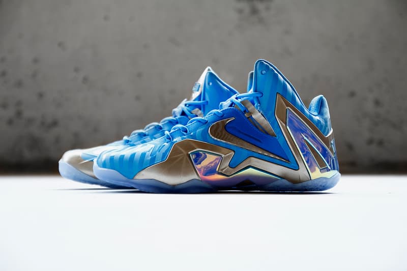 Nike LeBron 11 Elite「Blue 3M」配色