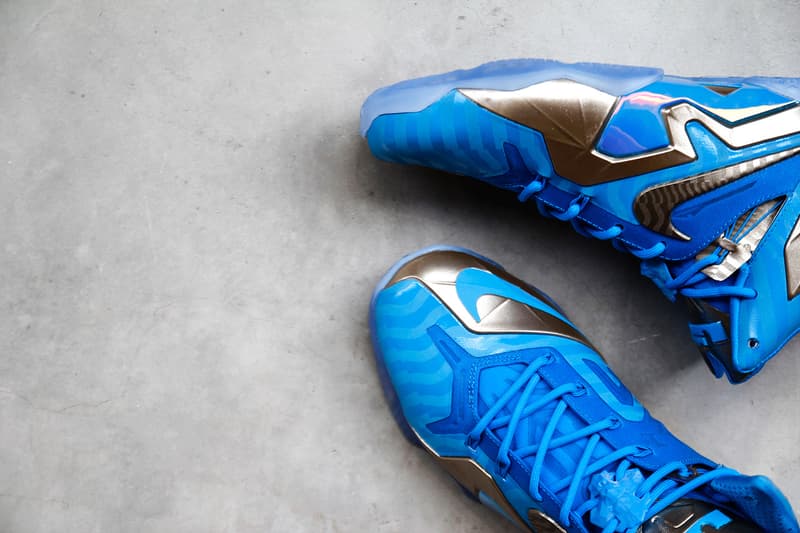 Nike LeBron 11 Elite「Blue 3M」配色