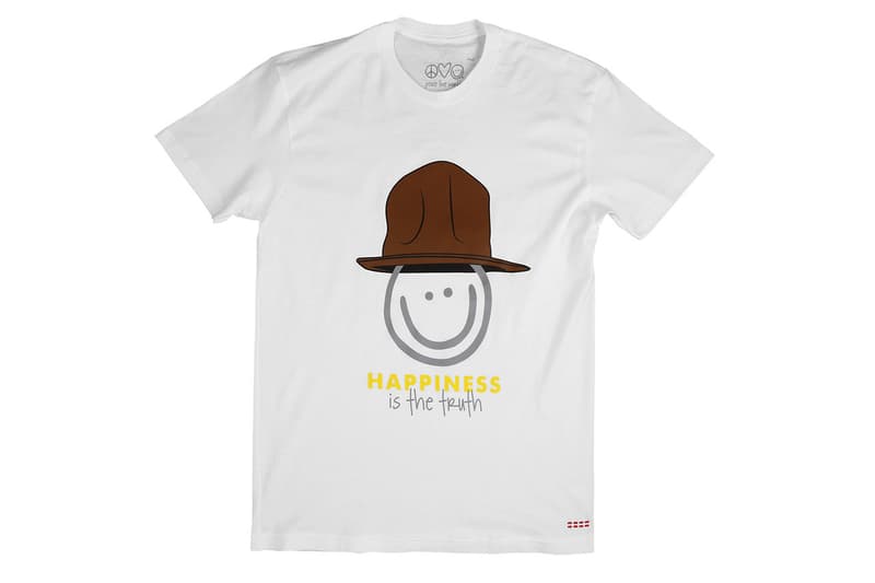 Pharrell Williams x Peace Love World 別注聯乘系列