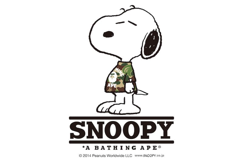 Peanuts x A Bathing Ape 2014 秋冬聯名系列