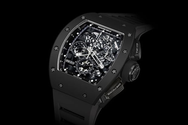 Richard Mille RM 011 Automatic Flyback Chronograph「Black Phantom」限量腕錶