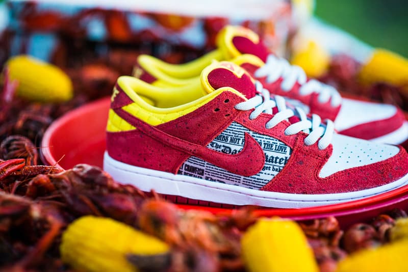 Rukus x Nike SB Dunk Low QS「Crawfish」別註配色