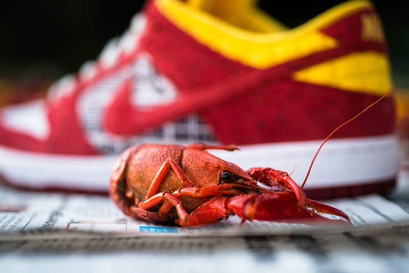 Rukus x Nike SB Dunk Low QS「Crawfish」別註配色