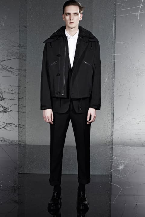 Sandro Homme 2014 秋冬系列造型搭配 Lookbook