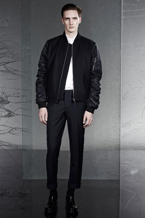 Sandro Homme 2014 秋冬系列造型搭配 Lookbook