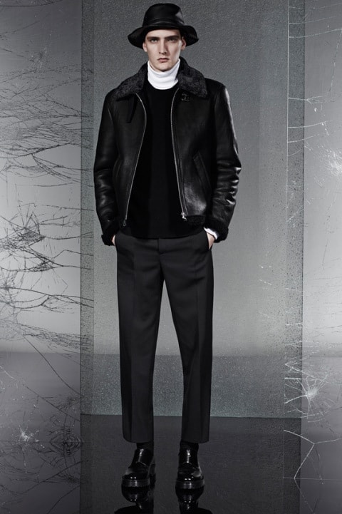 Sandro Homme 2014 秋冬系列造型搭配 Lookbook