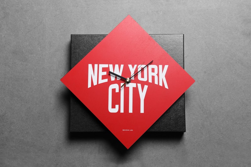 SECOND LAB New York City 掛鐘系列