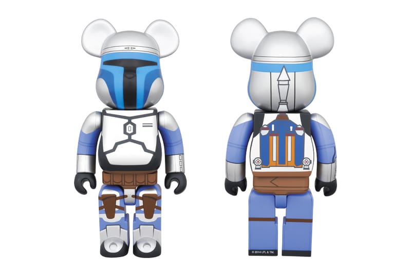 Star Wars x Medicom Toy 400% Jango Fett Bearbrick 限量玩偶