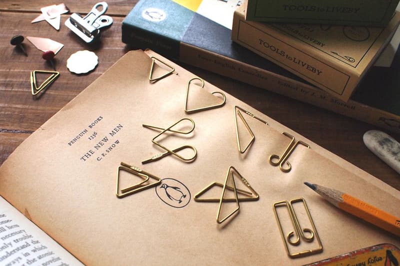 Tools to Liveby 黃銅迴紋針系列