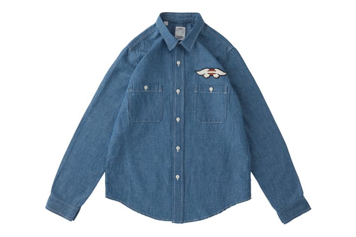 visvim GRANGER SHIRT CHAMBRAY (WINGS) 丹甯襯衫