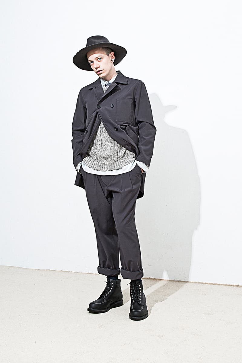 wisdom 2014 秋冬「EIGHT THOUSAND FEET」造型搭配 Lookbook