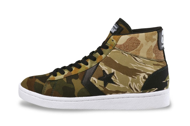 XLARGE x Converse Japan 2014 秋季「Multicamo」聯名別註系列