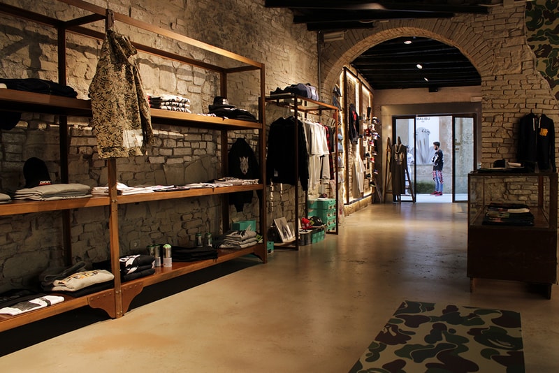 A Bathing Ape 進駐意大利首家官方零售商