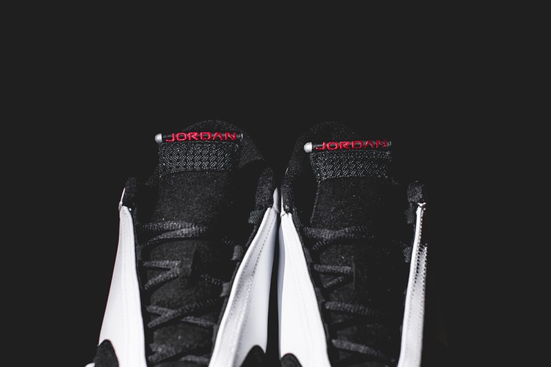 近賞 Air Jordan 14 Retro Black/White 配色