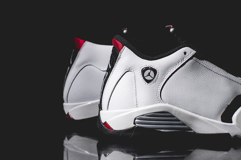 近賞 Air Jordan 14 Retro Black/White 配色