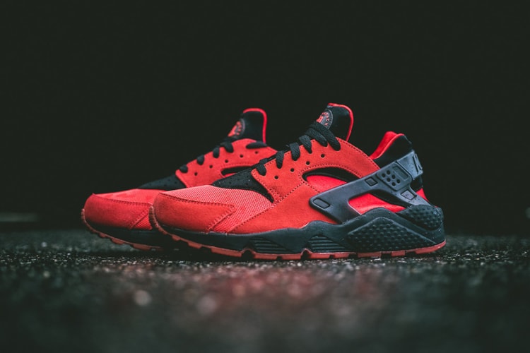 近賞 Nike 2014 秋季 Air Huarache Run 黑紅配色系列