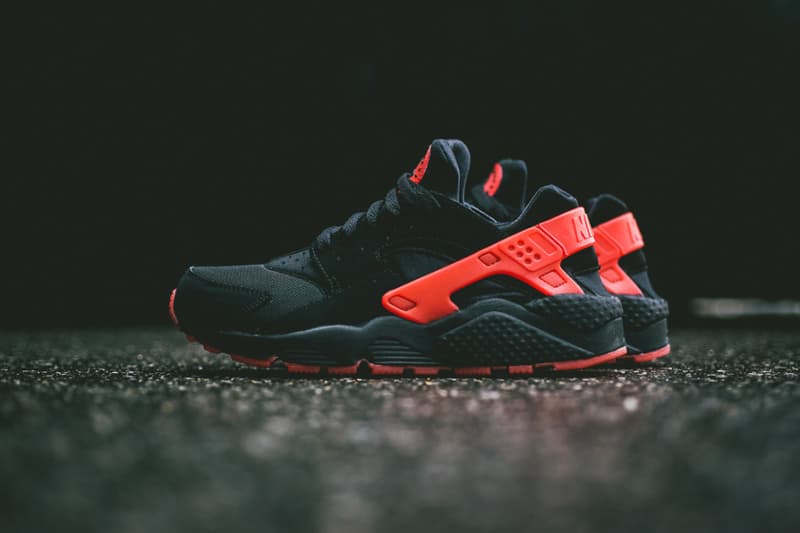 近賞 Nike 2014 秋季 Air Huarache Run 黑紅配色系列