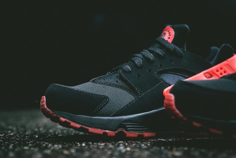 近賞 Nike 2014 秋季 Air Huarache Run 黑紅配色系列