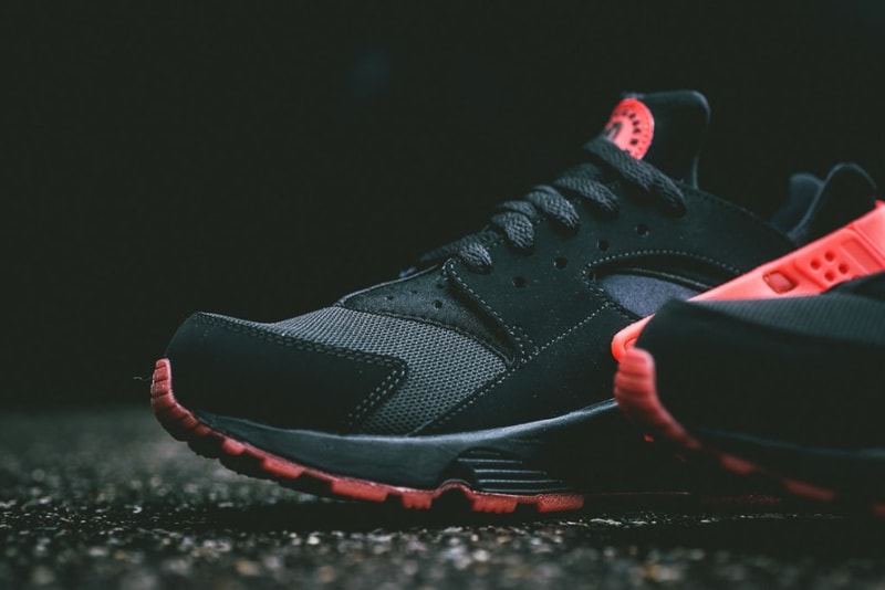 近賞 Nike 2014 秋季 Air Huarache Run 黑紅配色系列