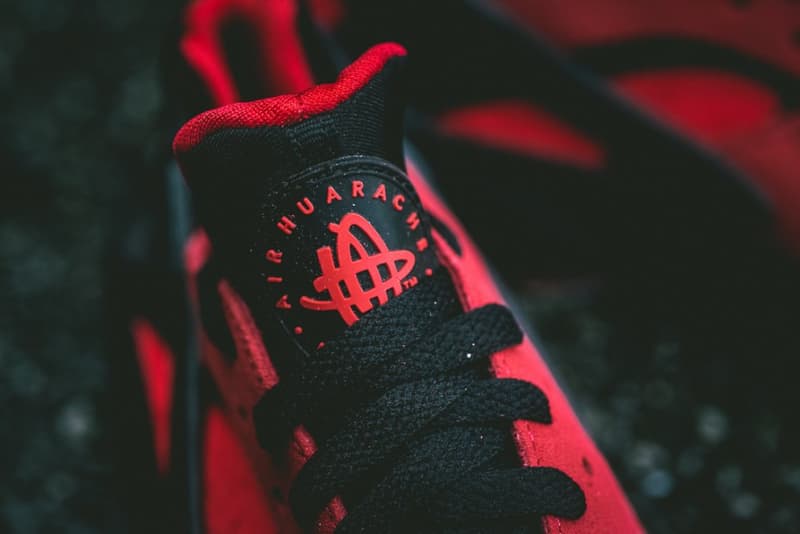 近賞 Nike 2014 秋季 Air Huarache Run 黑紅配色系列